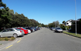 Parking on Dovedale Avenue