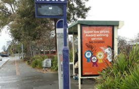Bus stop Shirley Road Photo
