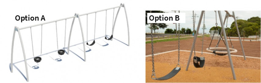 Swing options