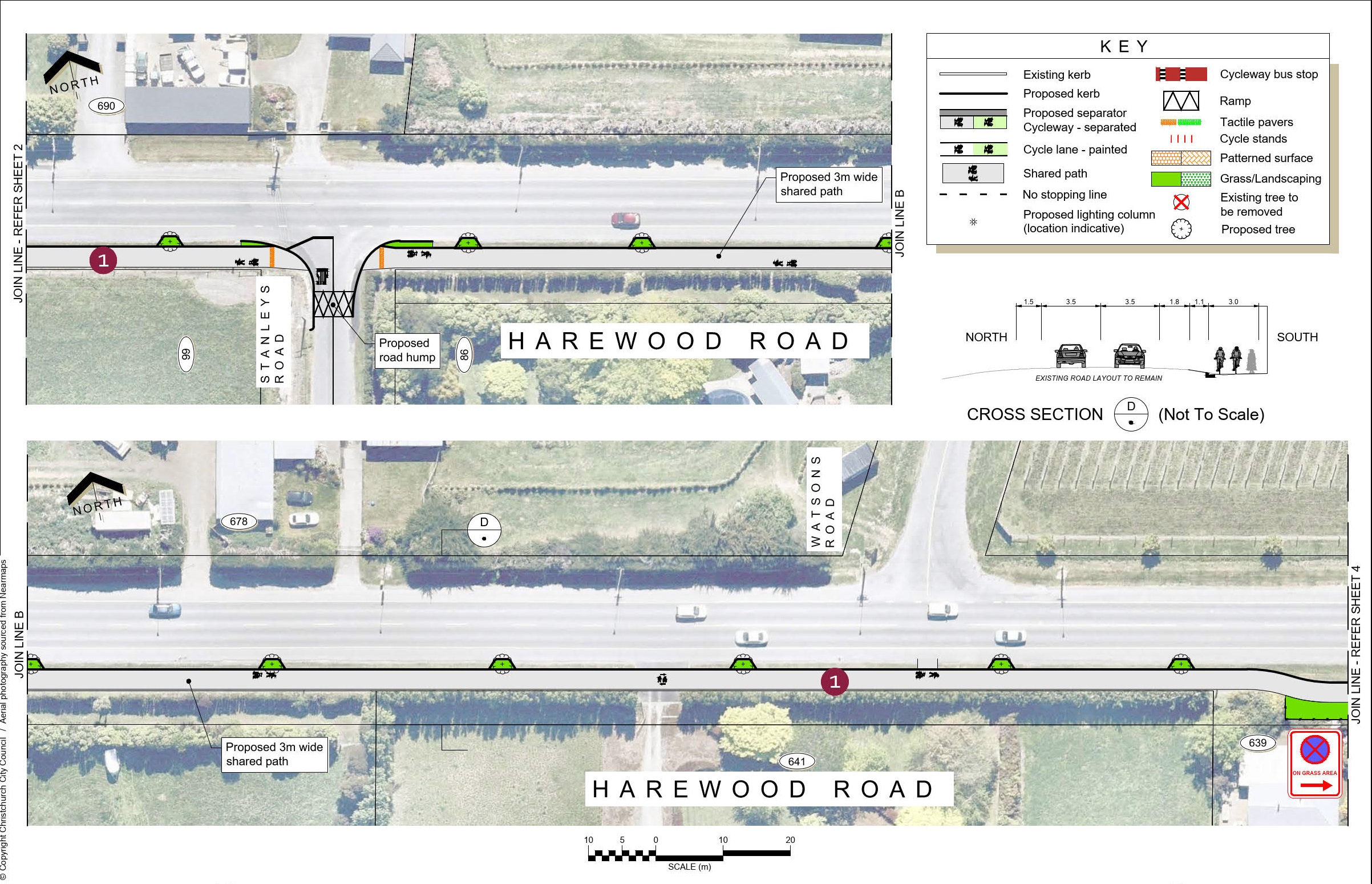 Plan 3 - 690 Harewood Road to Watsons Road