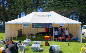 Donation tent