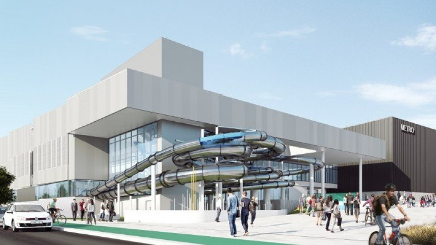 The sports centre is. Sports Centre.