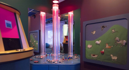 Innovative lighting and sound technology.