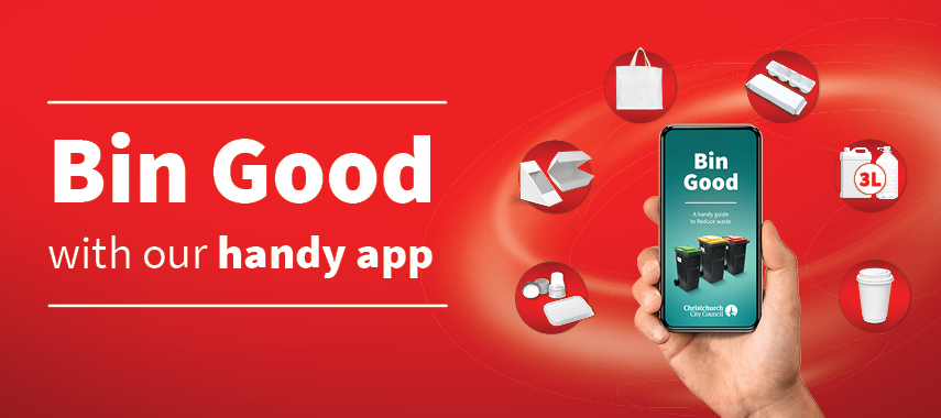 Bin Good with our handy app Bin Good with our handy app