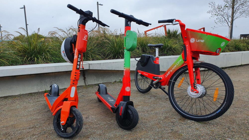 e-scooters and e-bikes