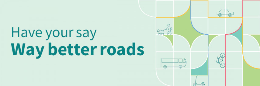 Way better roads banner Way better roads
